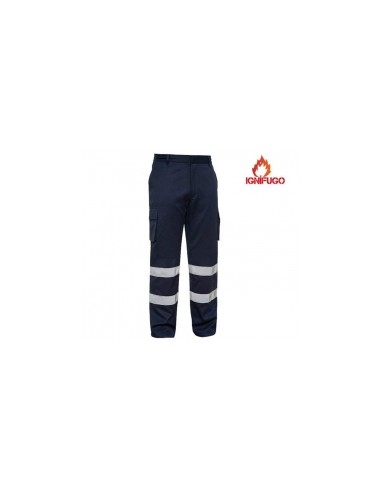 PANTALON ALGODON MULTINORMA C/BANDAS...