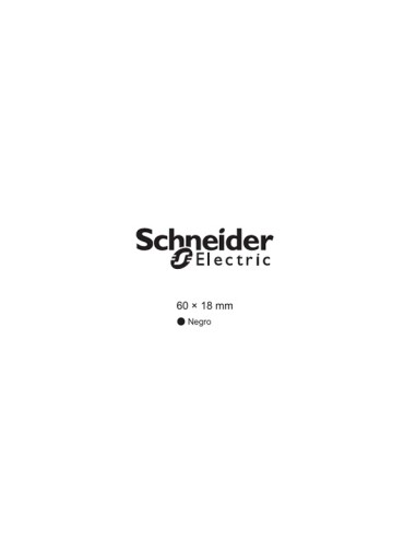 LOGO SCHNEIDER ELECTRIC NEGRO (IGNIFUGO)